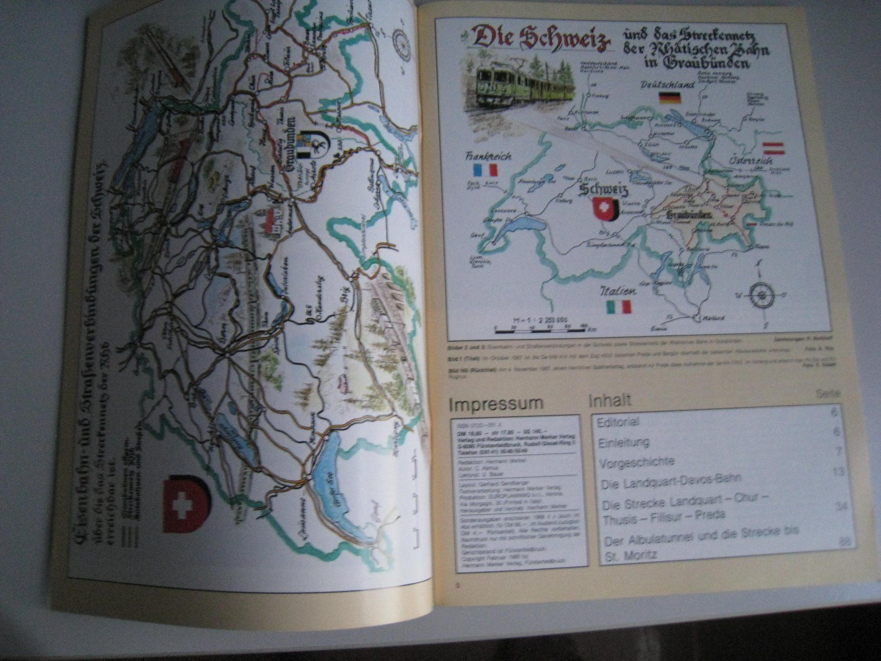 Riviste & Magazine: Eisenbahn Journal Sonderausgabe Rhb, Teil 1 – Usato da Buchs ZH venduto da swiss-train 1