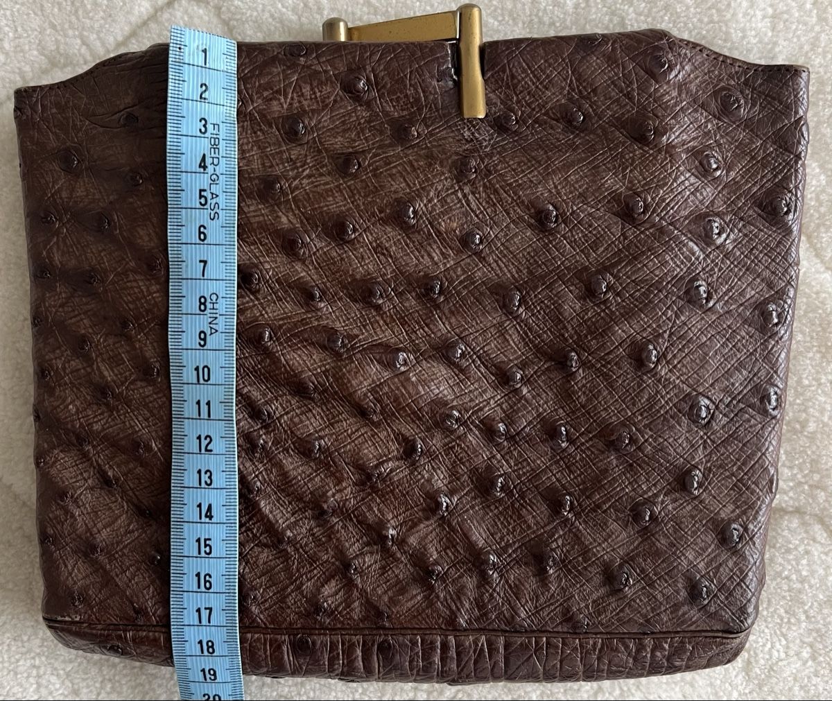 Borse da donna: Vintage Handtasche aus echtem Leder – Usato da Uster venduto da Family_Boutique 3