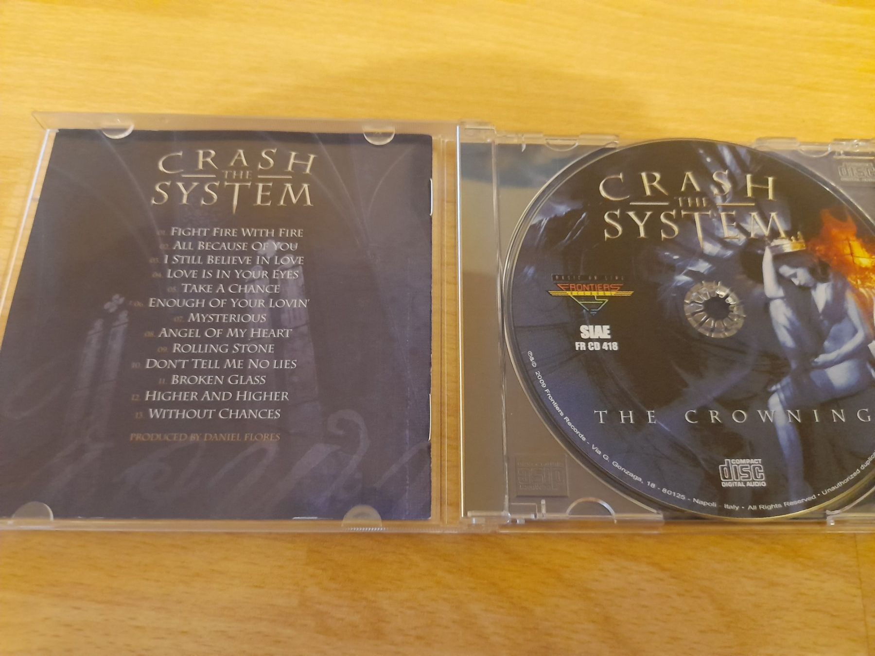 CD: CD CRASH THE SYSTEM THE CROWNING – Usato da Lustmühle venduto da chevi03 1