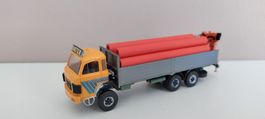ROSKOPF-LKW-Model - "SAURER D290/330"|3-Achser|Kran|m.Rohren