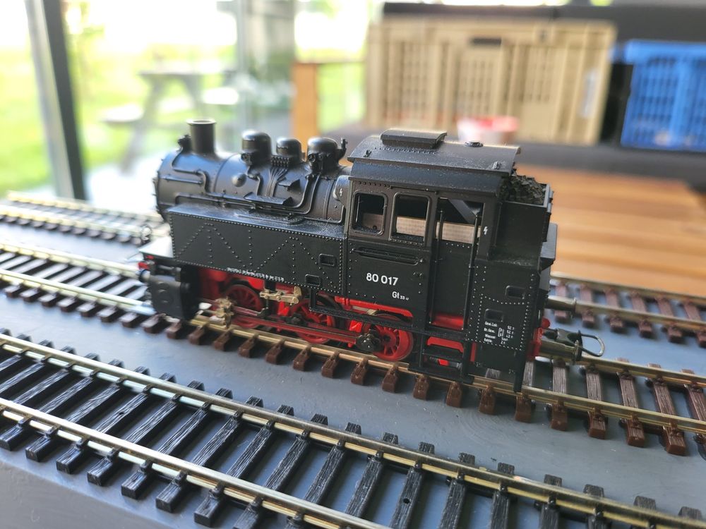 Roco H0 - Steam Locomotive - BR 80 - DB | Kaufen Auf Ricardo