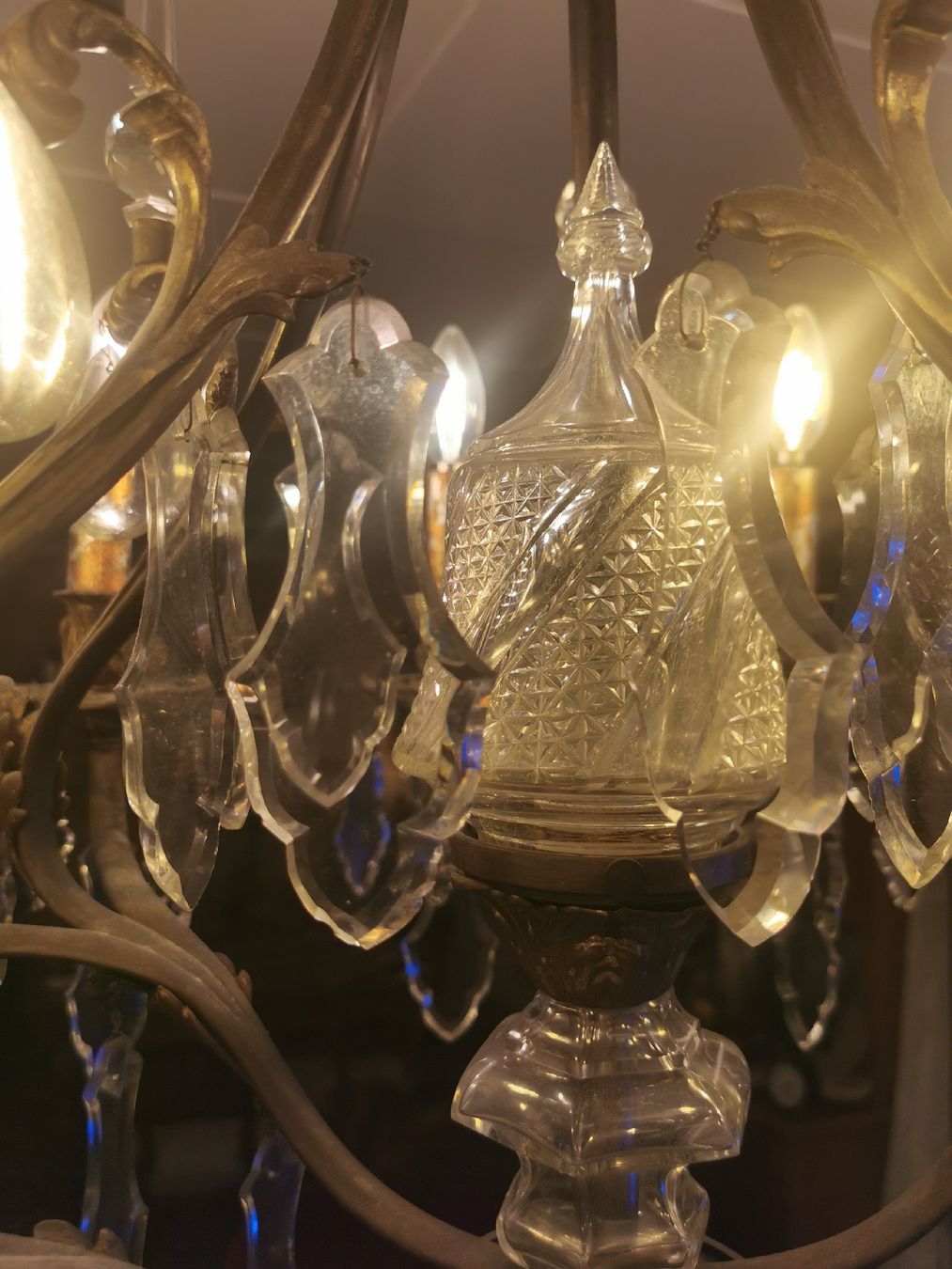Lampadari & plafoniere: Kristall-Lüster, antik – Usato da Wettingen venduto da Biitel 5