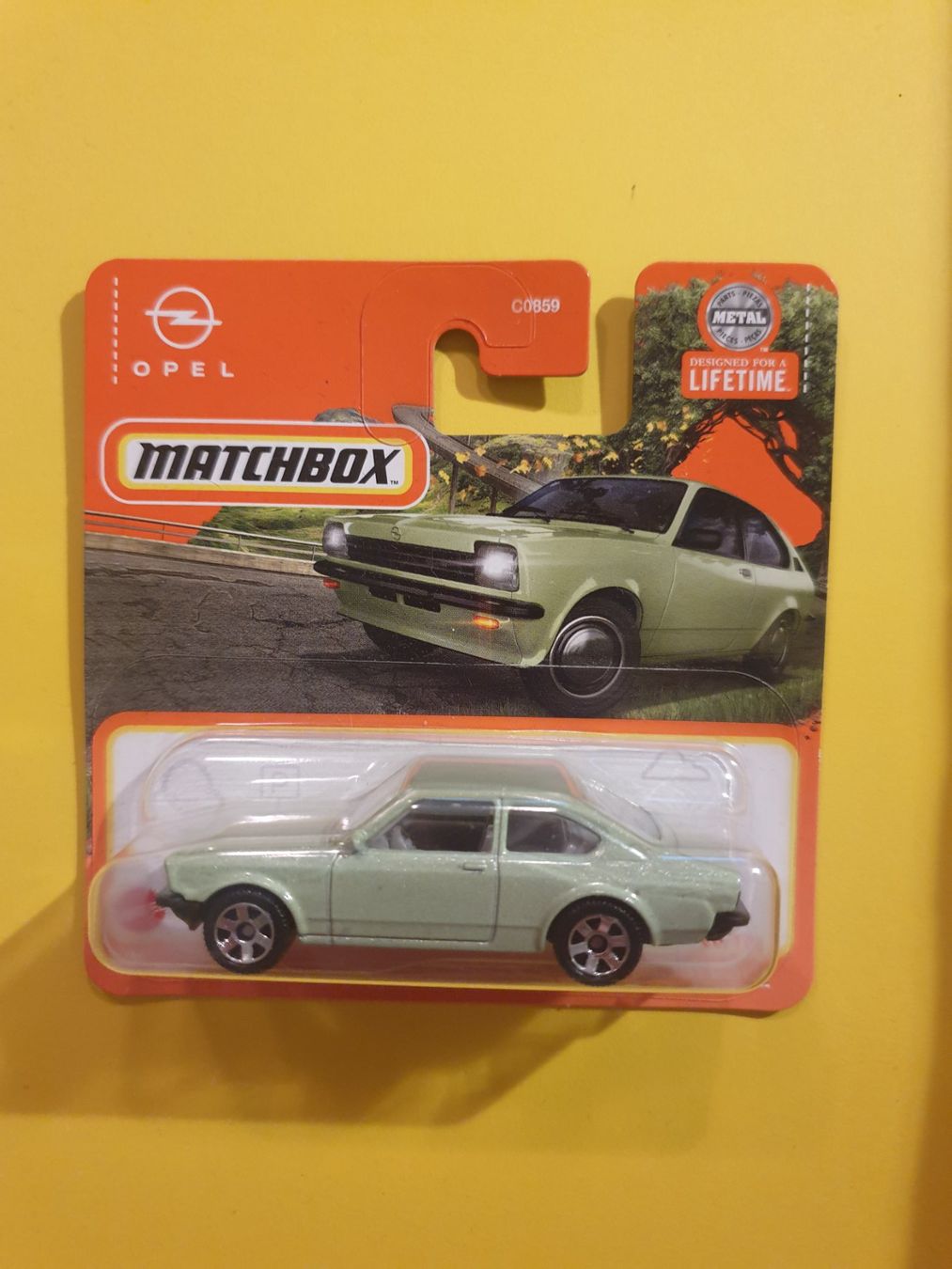 Matchbox Modellini d'auto: Matchbox 1975 Opel Kadett C GT/E – Nuovo e nell'imballaggio originale da Oftringen venduto da Rotor