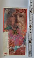 UBS  Billet 2000.- francs suisse UBS  Rare tirage essai