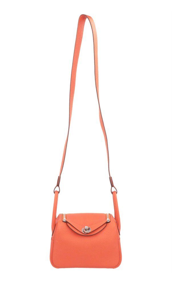 Hermès Sacs: HERMÈS Mini Lindy Feu – D'occasion à Winterthur par eva2015 1
