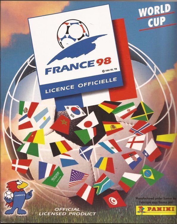 Carte Postale Collector – France 98 – L'affiche Officielle Du Mondial