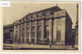 St. Gallen - Bahnhof mit Tram - animee