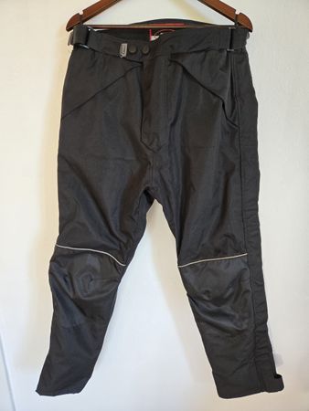BiLT Pantalon Moto Textile - Noir - Protections Genoux 