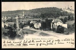 Zürich, Dolder-Hotel, Waldhaus und Berg