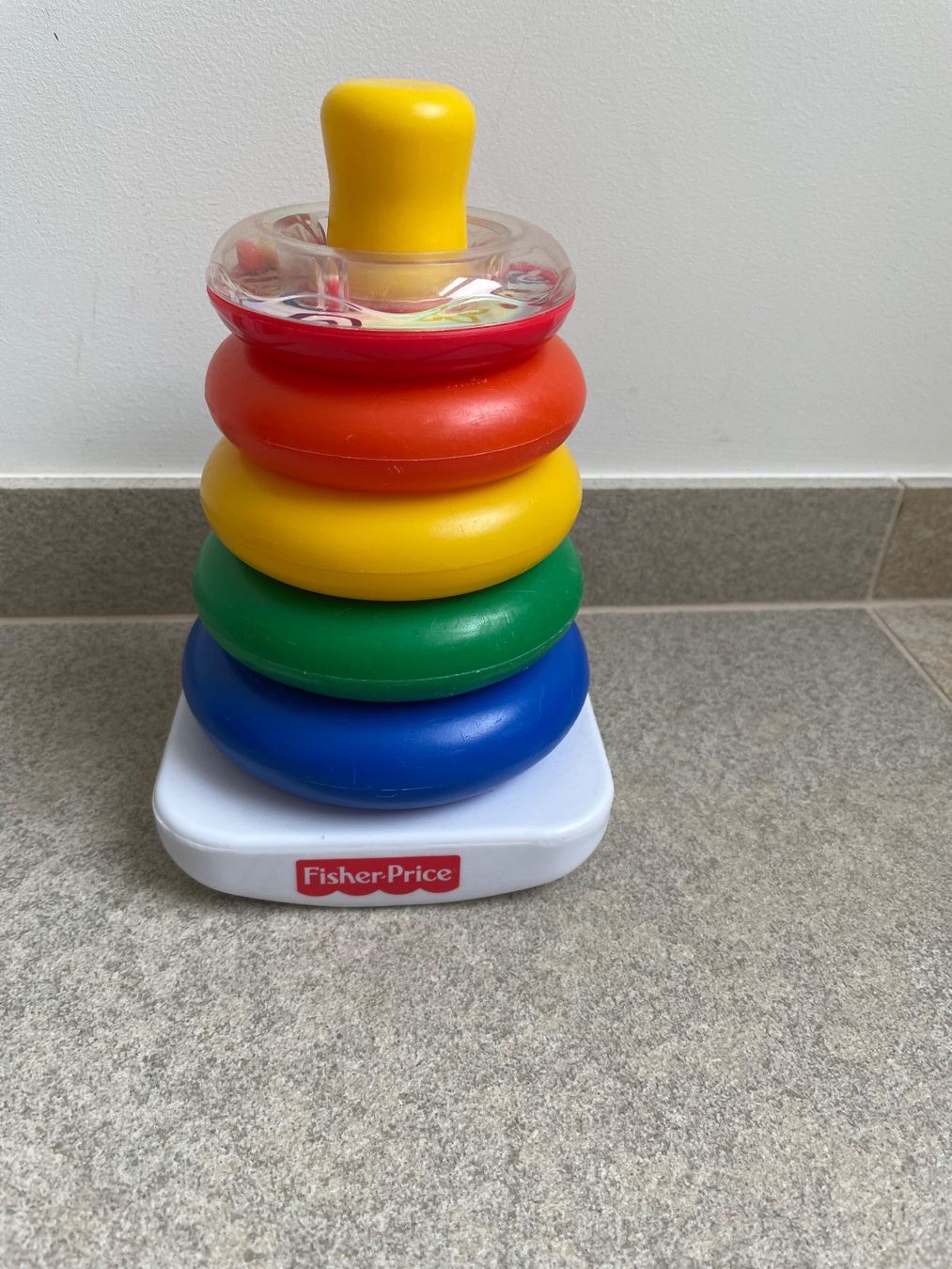 Fisher-Price Giocattoli: Fisher Price Farbturm / Spielringe – Usato da St. Erhard venduto da Cfreya