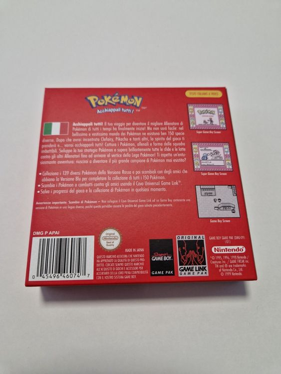 Vendo bootleg di pokemon rosso ita‪‪