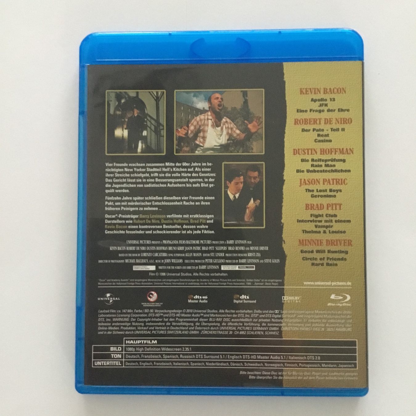 Tutti i DVDs: Sleepers - Blu Ray - Neu Wertig – Nuovo (secondo la descrizione) da Blauen venduto da sternchen66 1