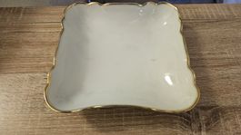 Ciotola porta frutta bordo oro