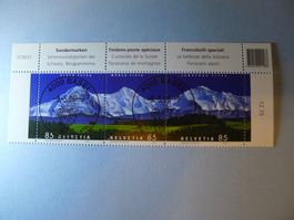 2006 Sondermarke Bergpanorama 1202-1204 ET Vollstempel-ort