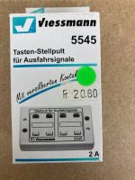 Viessmann 5545 Tasten-Stellpult Ausfahrsignale 4-begriffig
