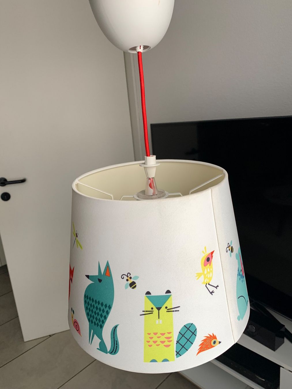 Ikea Lustres & lampes de plafonds: Ikea Kinderzimmer Lampe – D'occasion à Ettingen par evs_6w9m 1