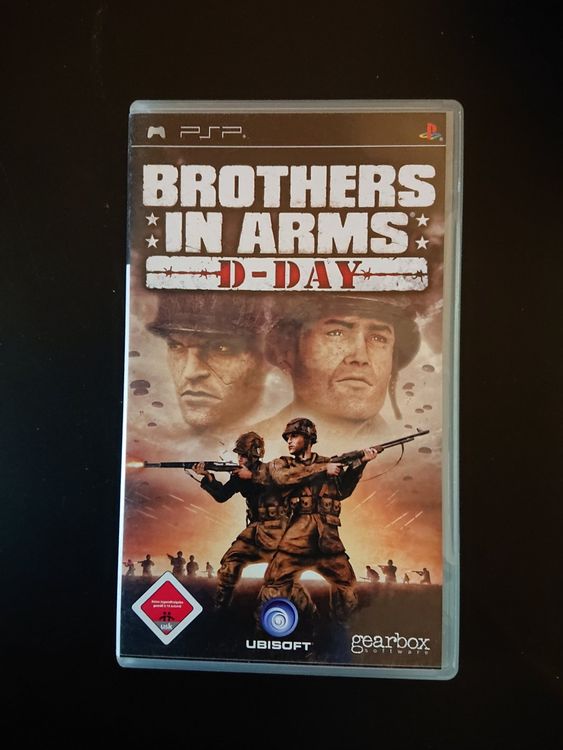 Jeux PSP Brothers in arms d-day - Jeux vidéo