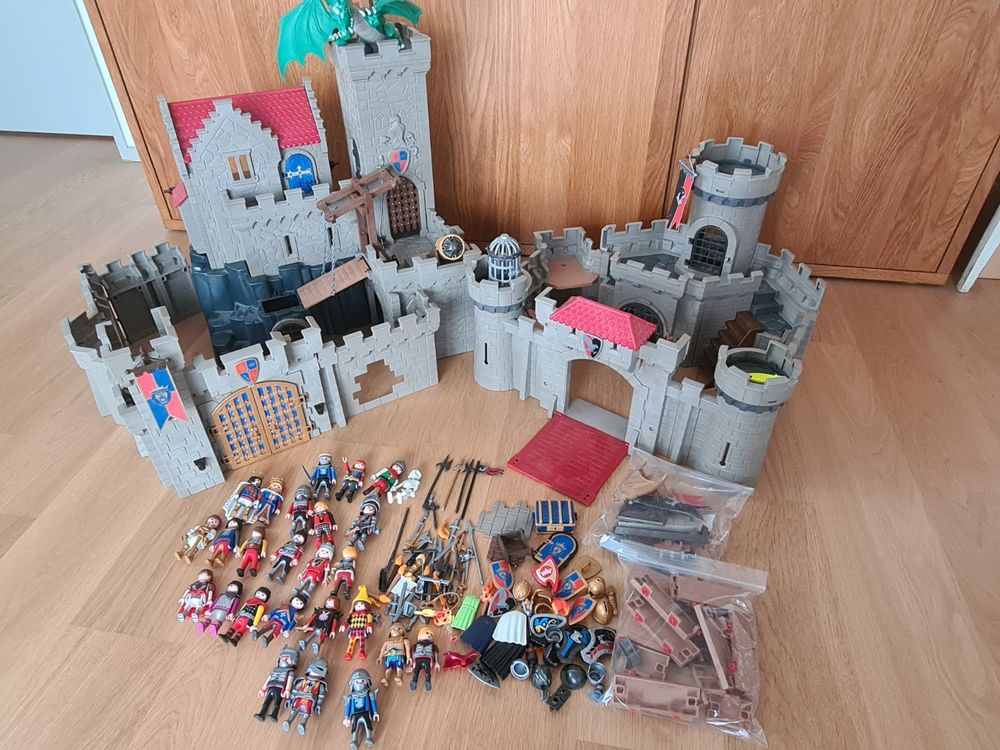 XXL Playmobil LOT Ritter mit 2 Ritterburgen | Kaufen auf Ricardo