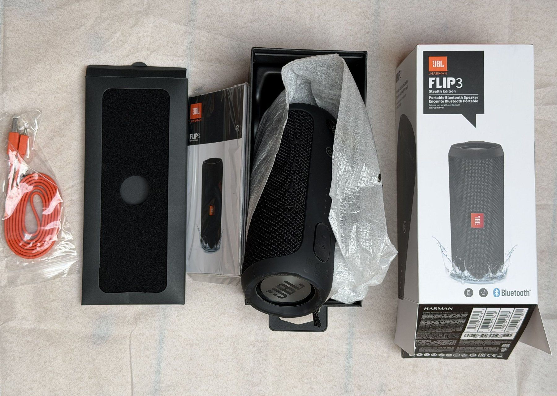 JBL Lautsprecher: JBL Flip 3 Portable Bluetooth Speaker – Gebraucht aus Basel von mars17