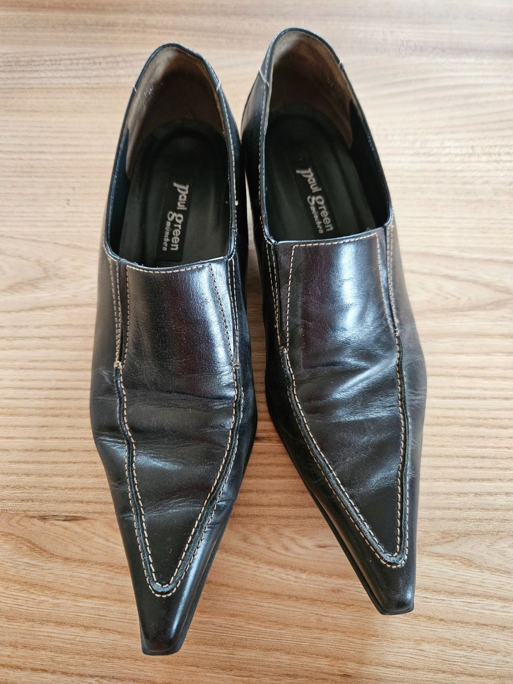 Paul Green Scarpe da donna: Paul Green Gr. 38, schwarz, Leder – Usato da Nänikon venduto da 8610pb