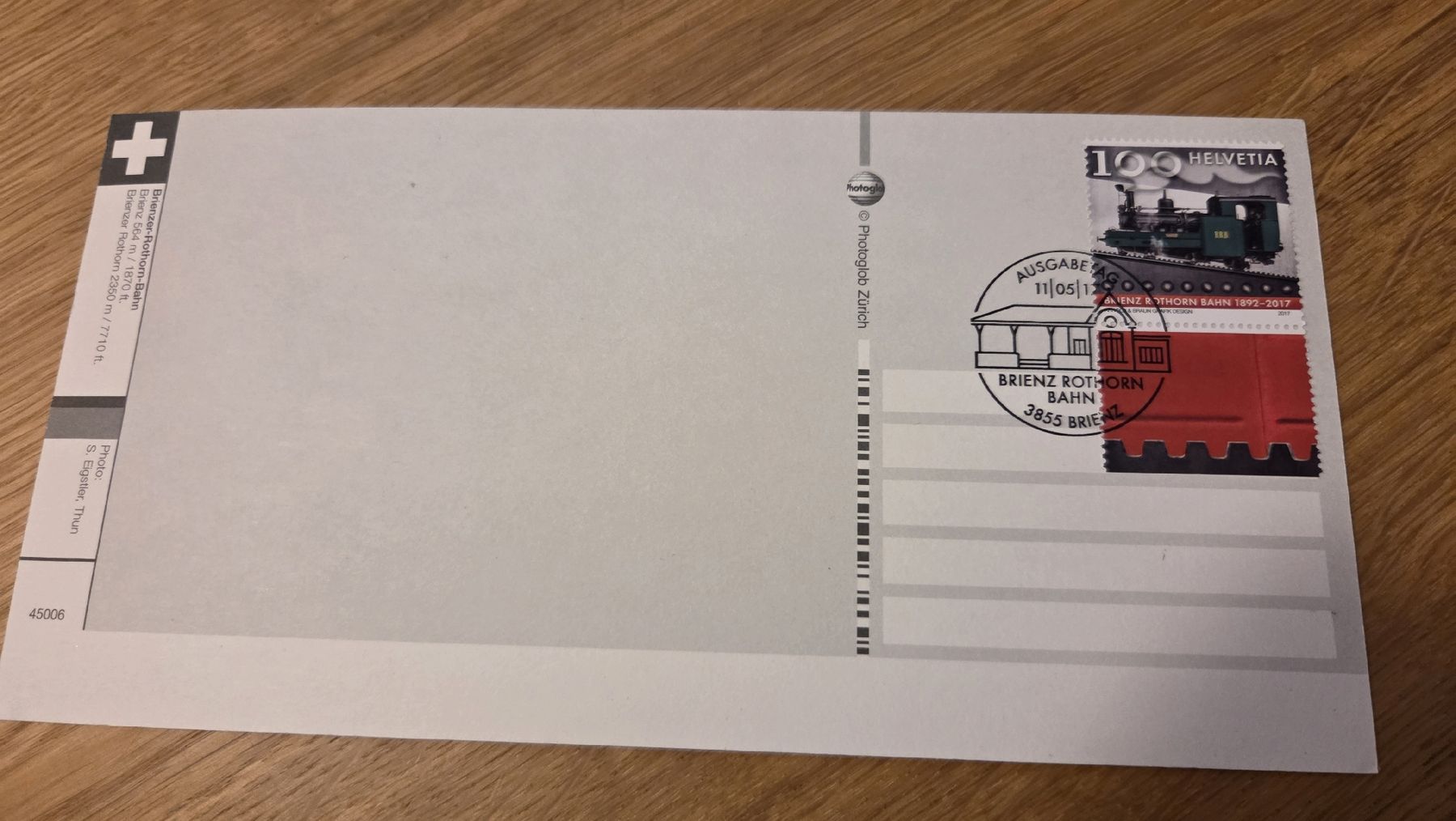 Tutti i francobolli: 2012 FDC Maximumkarte Brienz Rothorn Bahn – Usato da Arni AG venduto da Moth68 1