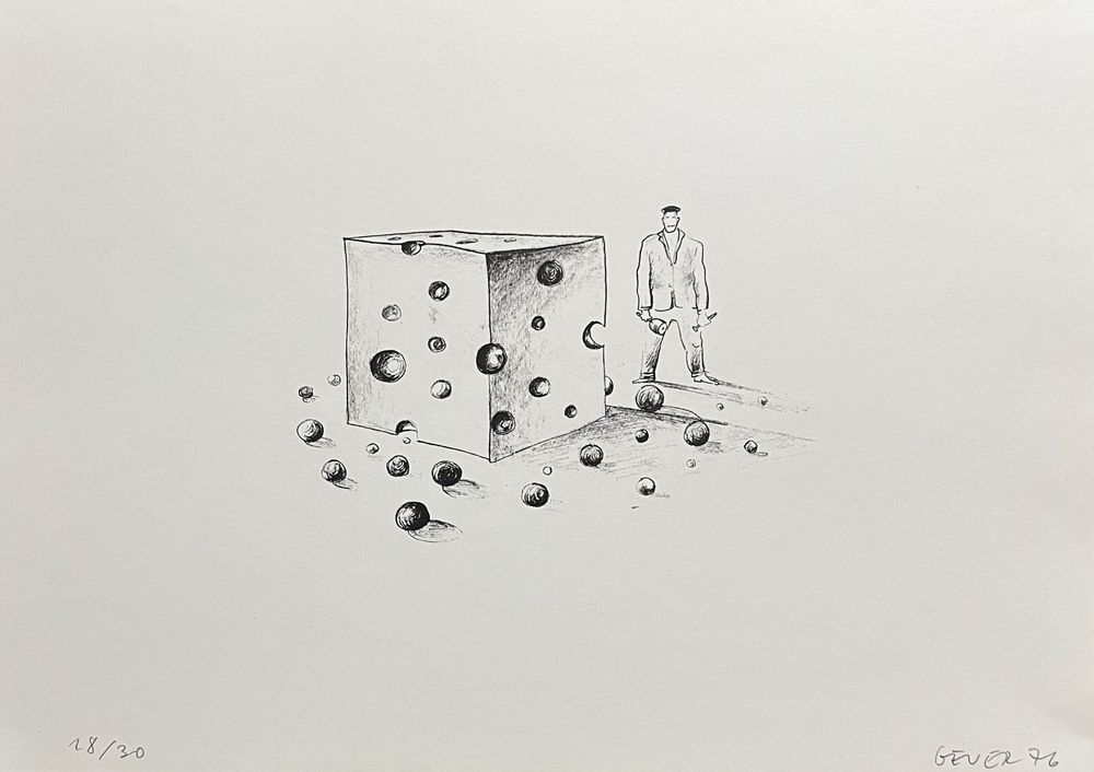 Lithographie La Colombe De Pablo Picasso 1949 - Reproduction En Noir Et Blanc - Affiche D'art