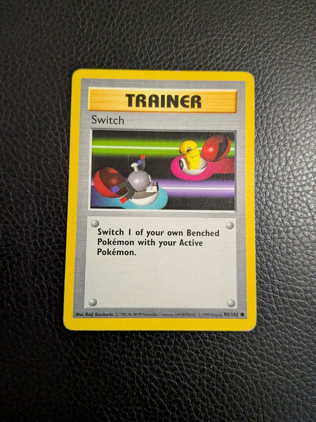 Pokémon Sammelbilder & Trading cards: 1999 Base Set - Switch 95/102 Shadowless Ab 1 – Gebraucht aus Paradiso von Pkmn10