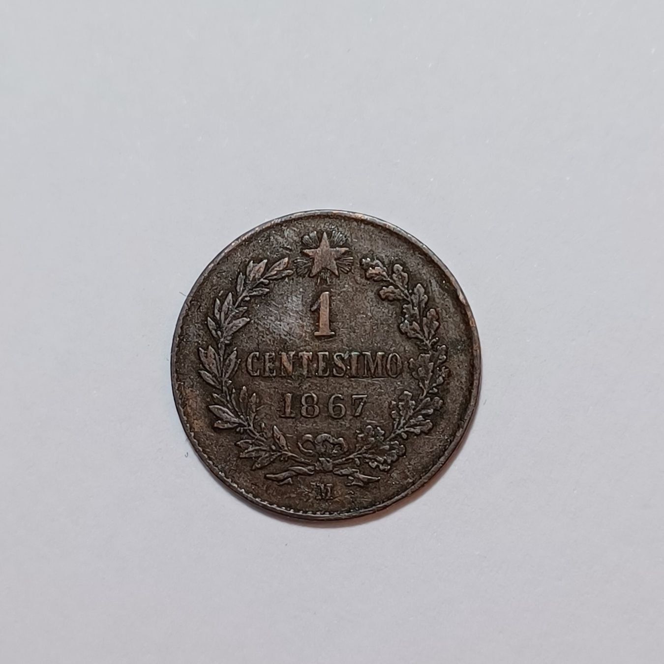 Tutti le monete: 1 Centesimo 1867 Italien – Usato da Pfäffikon ZH venduto da Welt_Muenzen 1