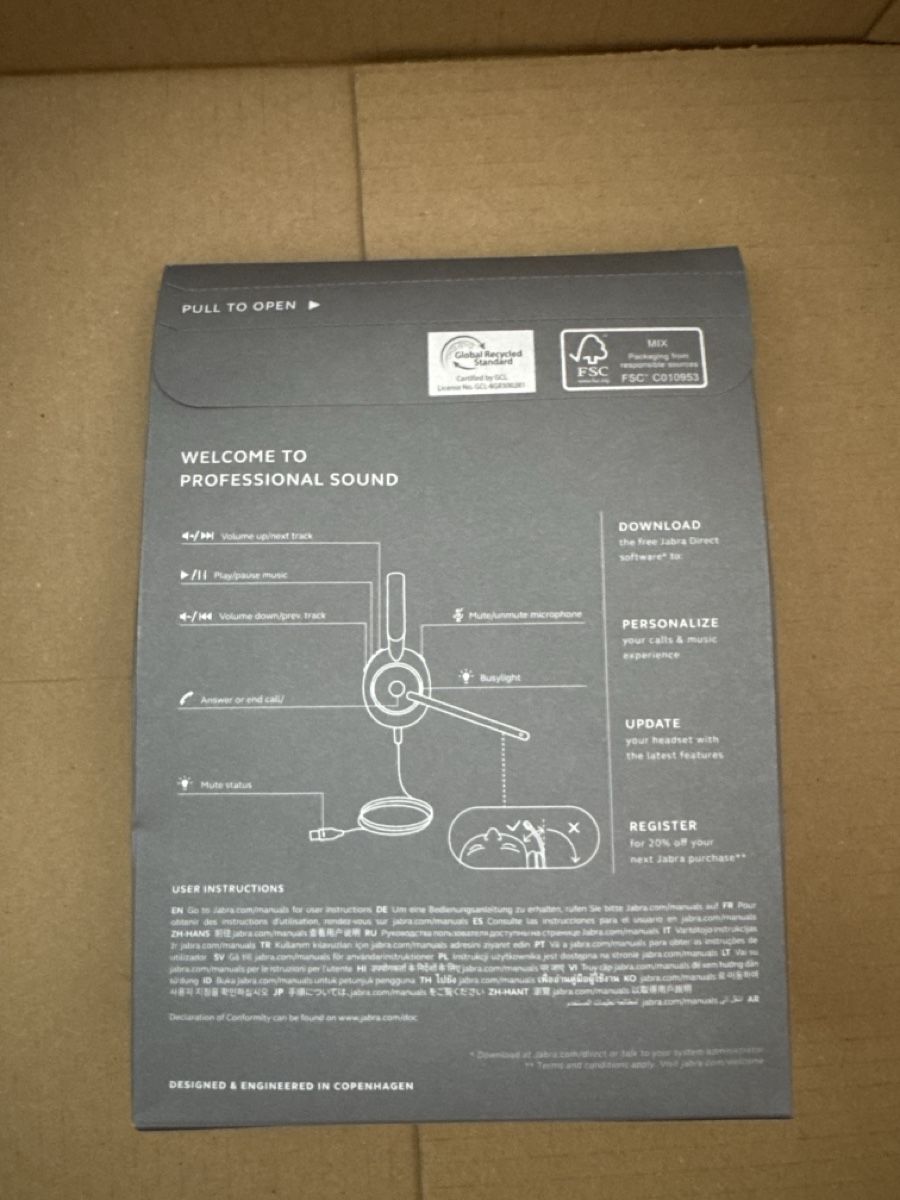 Jabra Casques audio: Jabra Evolve2 30 SE UC Mono headset neu – Neuf avec emballage d'origine à Berneck par Koenner.J 1