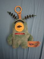 Peluche Bob l'éponge Fugglers, Plankton & Gary, Lot de 2!