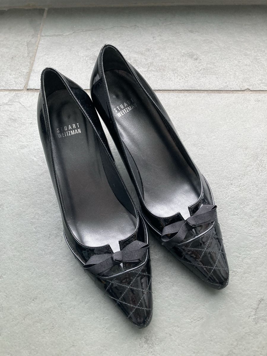 Stuart Weitzman Scarpe da donna: Stuart Weitzman Lackpumps, Gr. 39.5, super bequem! – Usato da Zürich venduto da elegantissima2