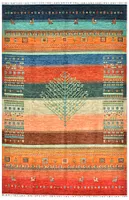 Handgeknüpfter afghanischer Khurjeen Orientteppich 200x300cm