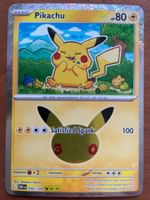 Pokemon Pikachu 30 Jahre (Versand gratis)