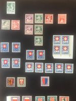 Pro Juventute Lot ab 1913 J1 bis 1932 J64. * / **