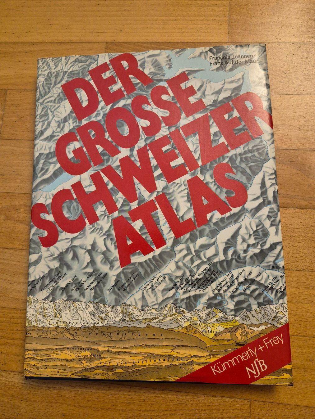 Libri: Der grosse Schweizer Atlas - Kümmerly & Frey - 1981 – Usato da Egg b. Zürich venduto da orwell1984