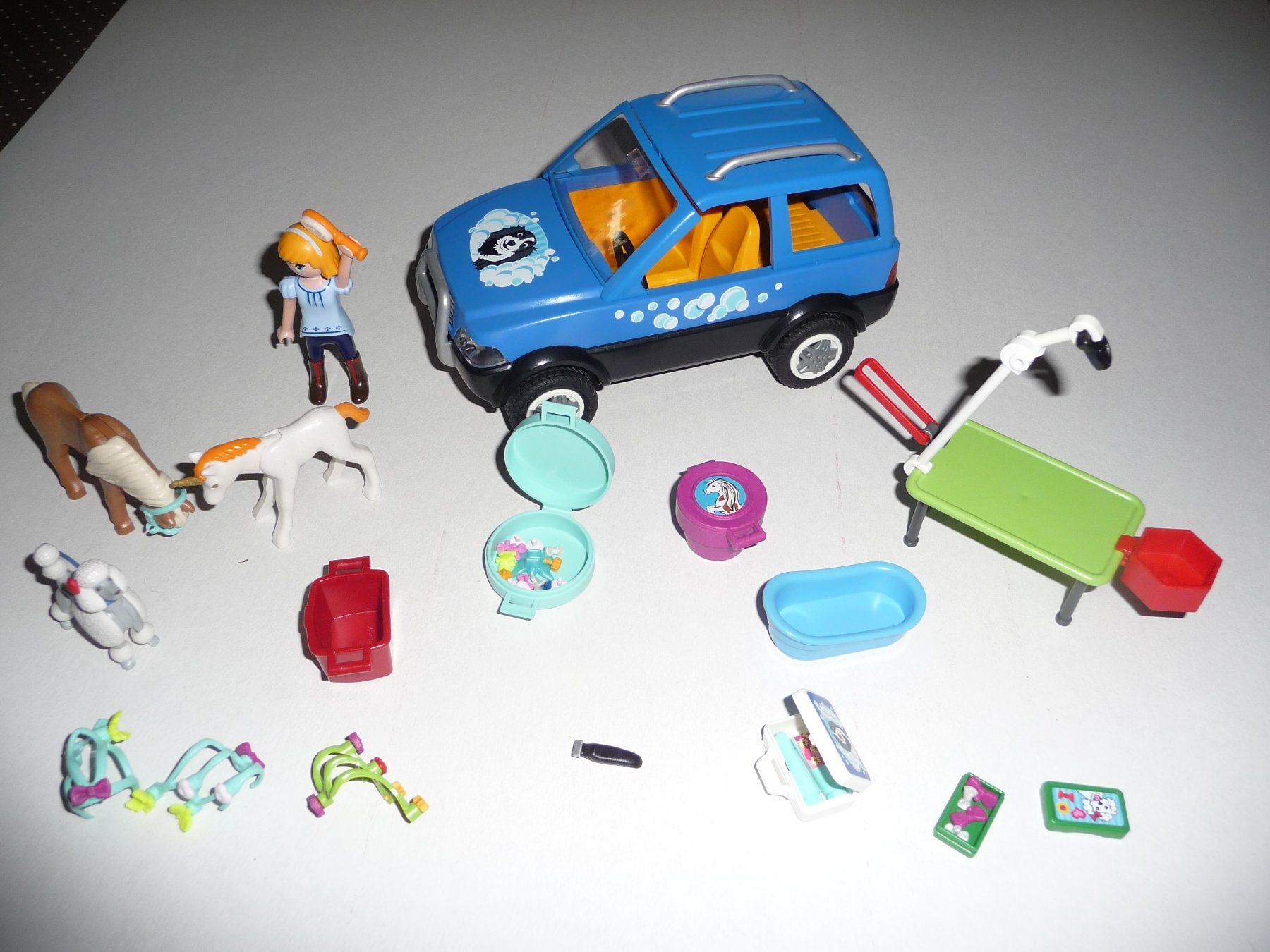 Playmobil Giocattoli: Playmobil Mobiler Hundesalon – Nuovo (secondo la descrizione) da Kirchberg BE venduto da lavendel02