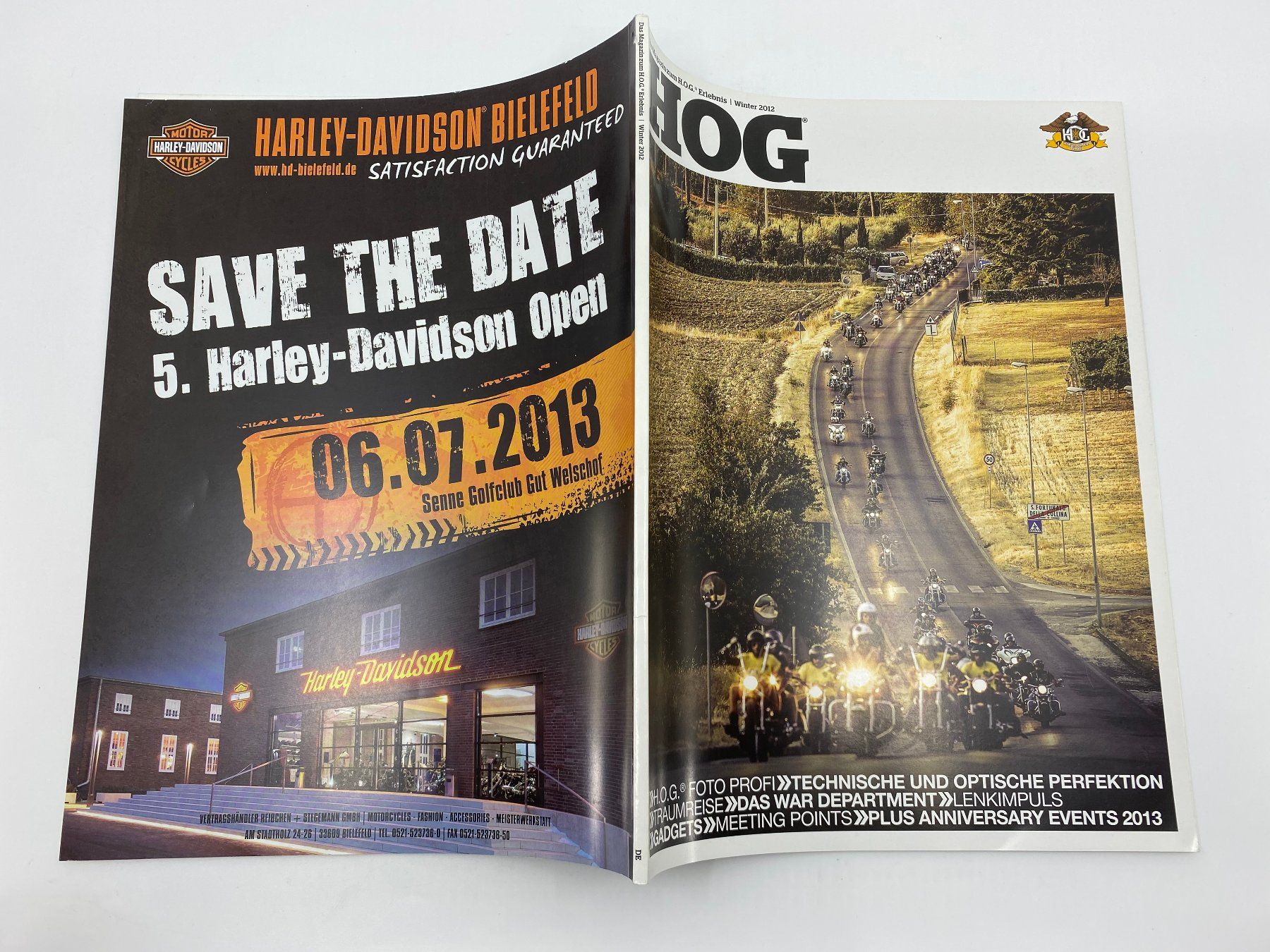 Riviste & Magazine: Harley Owners Group HOG Magazine 2012 – Usato da Langwiesen venduto da Restposten-24 8