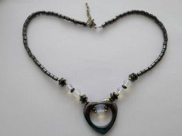 Edelsteinkette mit Hämatit
