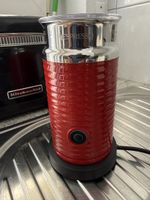 Nespresso Aeroccino 3 Milk Frother Red Used