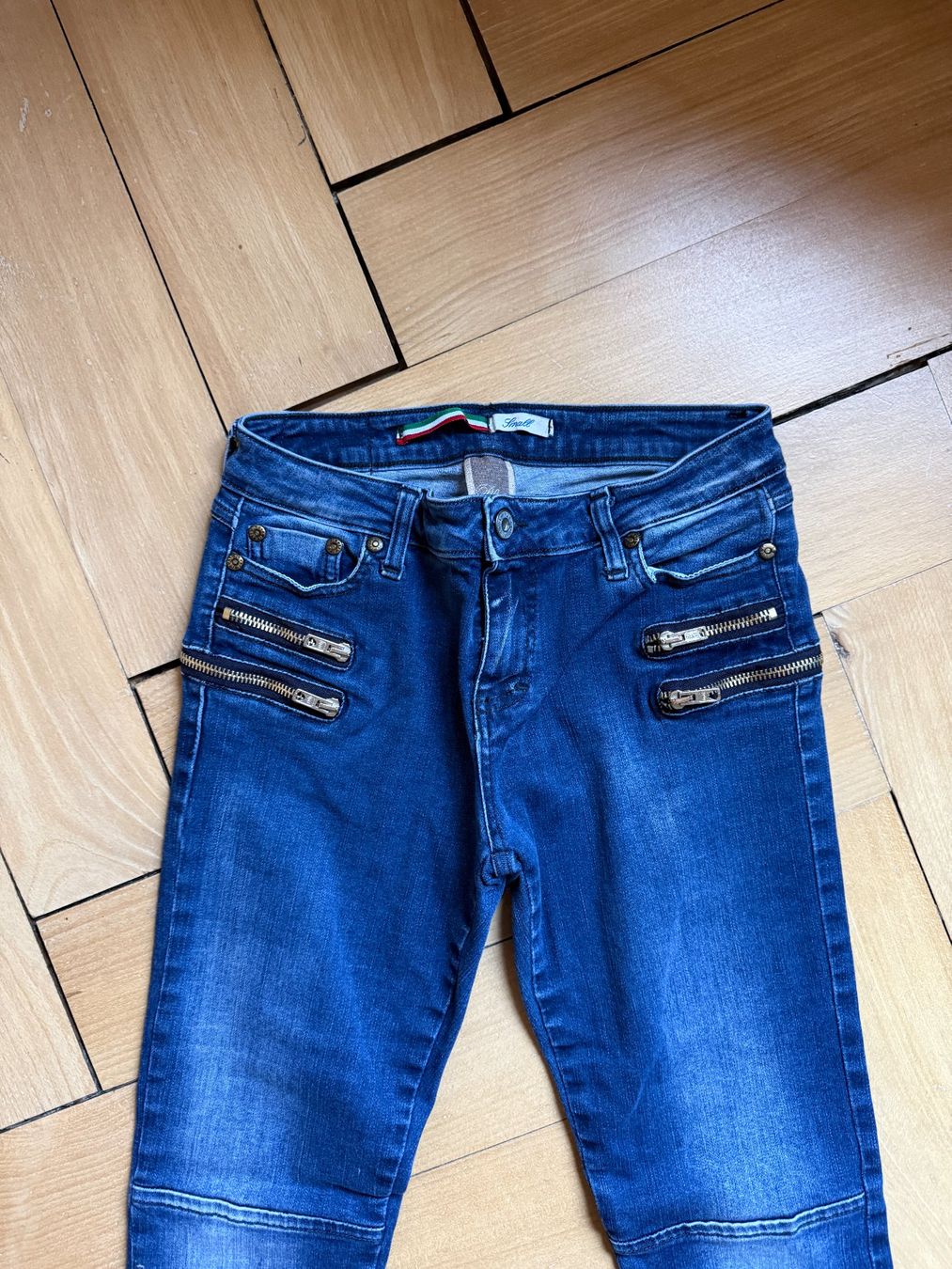 Please Jeans Jeans: PLEASE - Skinny Jeans blau S – Usato da Zürich venduto da Diazaio 1
