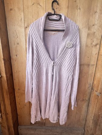 NILE Strickjacke Damen Grösse L fliederfarben