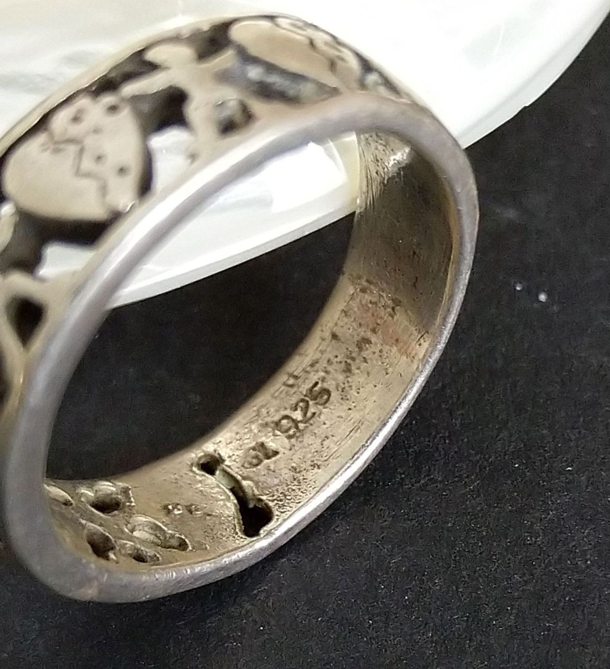 Anelli: HERZ LIEBE RING IN 925 SILBER – Usato da Romanshorn venduto da BoutiqueA 4