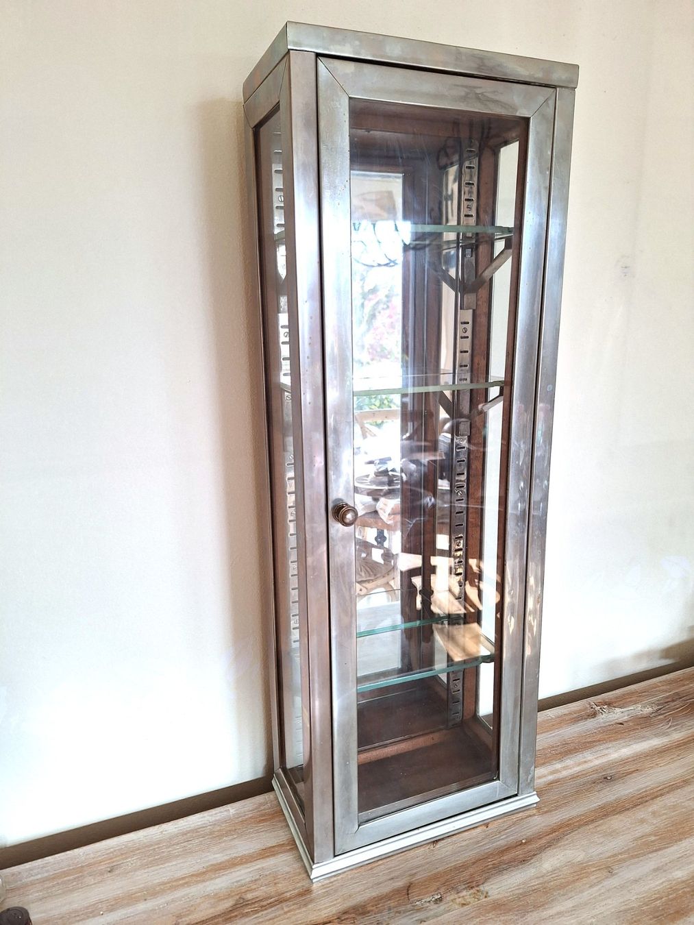 Vetrine: Antike Vitrine Metall/Glas Medizin – Usato da Erlenbach ZH venduto da Sondeiwendiz 1