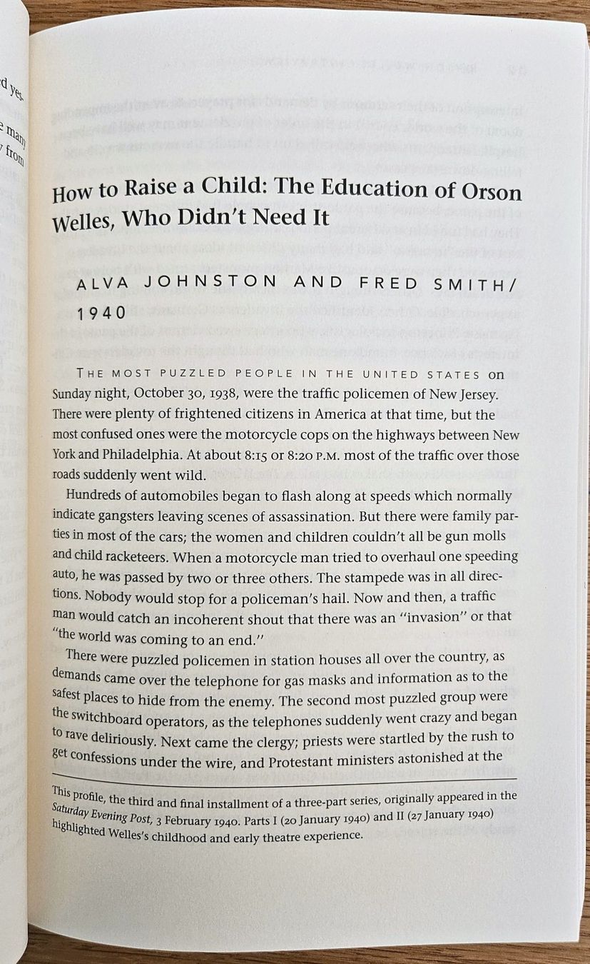Libri: Orson Welles: Interviews – Usato da Schaffhausen venduto da asyouwestley 6
