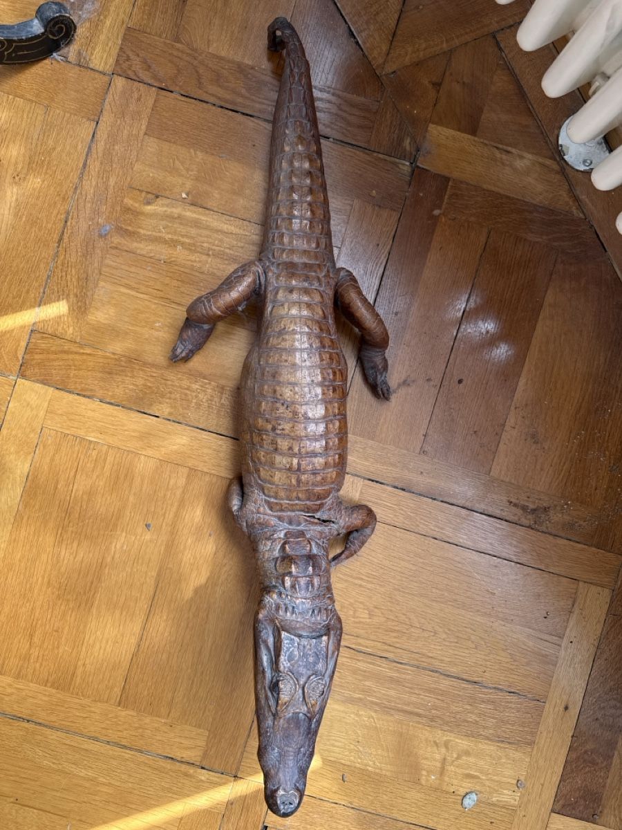 Monde des animaux: Krokodil ausgestopft – D'occasion à Basel par Ramses1179 2