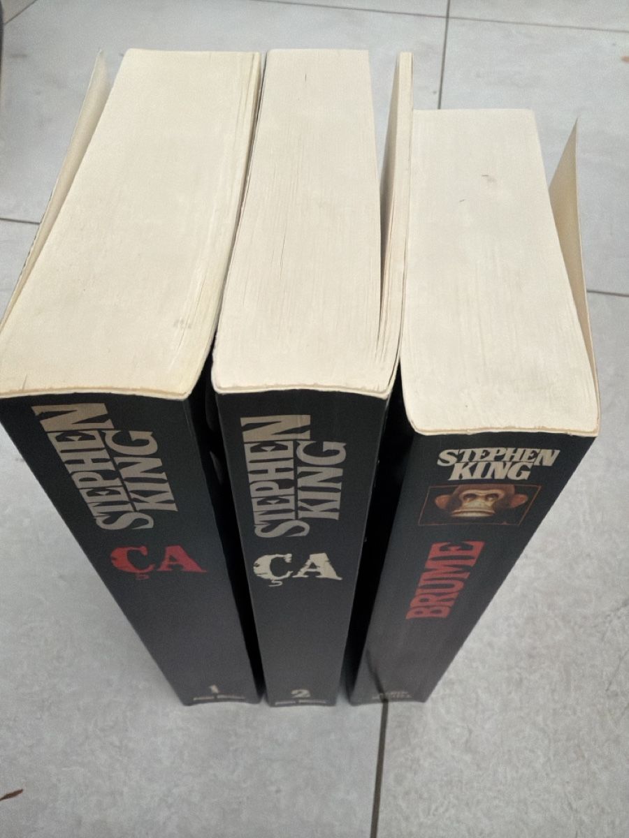 Libri: Stephen King Books "CA" Vol 1 & 2, "BRUME" Set – Usato da Martigny venduto da Jacoosh1234 1