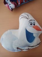 Kissen Olaf Frozen mit Motiv guter Zustand