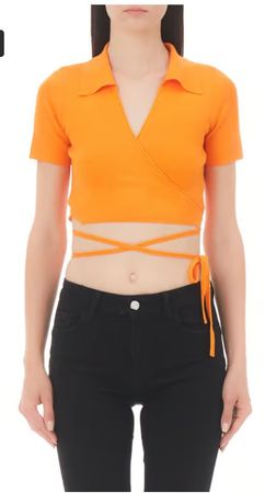 New Liu jo wrapped top - S