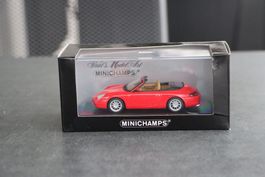 Porsche 911 Cabrio 2001 1:43 Minichamps