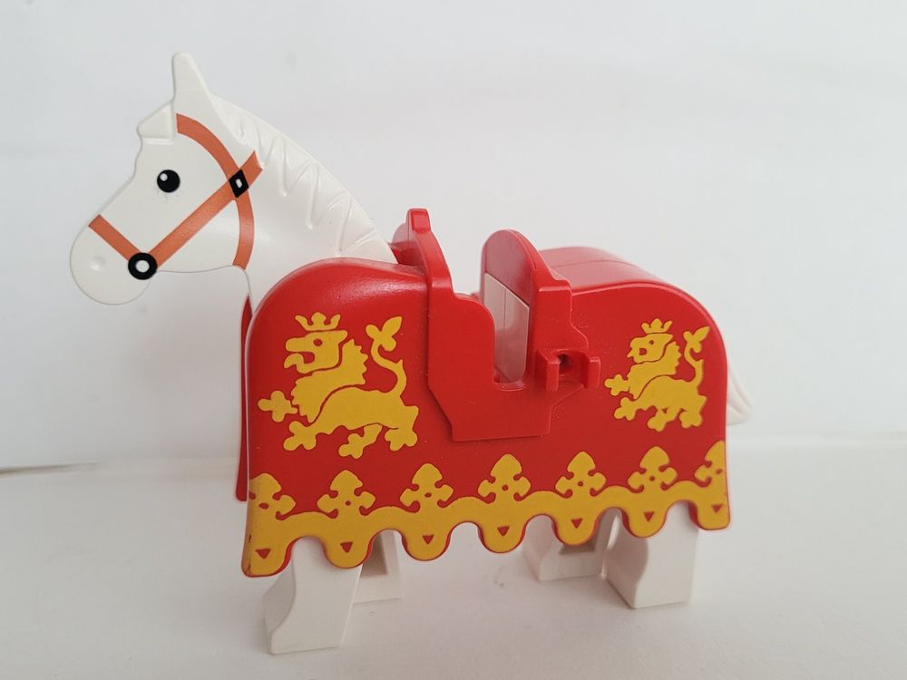 Lego Castle : Barde de cheval et cheval pour chevaliers 2